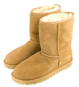 Sheepskin boots